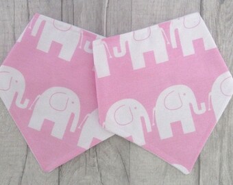 Bandana Dribble Bib, Elephant Bib, Baby Gift, Baby bib, Toddler Bib, Newborn Bib, Baby Scarf, Teething Bib, Baby Shower gift, New Mum gift