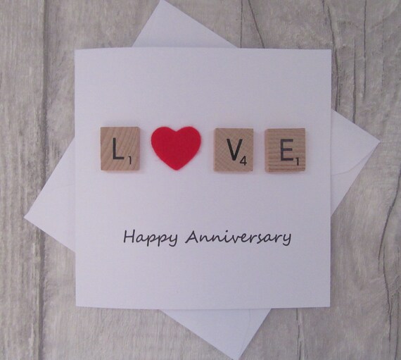 Wedding Card Anniversary Romantic Girlfriend Boyfriend Love Heart For Her