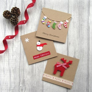 Pack of Christmas Cards, Xmas Card Multipack, Fun & Cute Christmas Card Bundle, Holiday Cards, Festive Cards, image 2