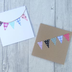 Multipack elke gelegenheid kaarten, Bunting kaarten, viering kaarten, wenskaart, Dubb, wenskaart, shabby chique kaart,