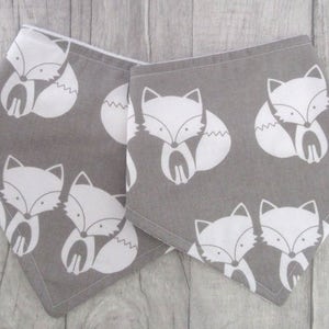 Baby Bib, Fox Bib, Dribble Bib, Bandana Bib, Baby Shower Gift, Newborn Bib, Absorbent Bib, Baby Bib, Toddler Bib, Baby Gift, New Mum Gift