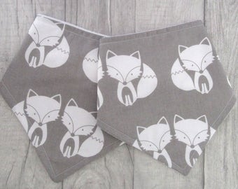 Baby Bib, Fox Bib, Dribble Bib, Bandana Bib, Baby Shower Gift, Newborn Bib, Absorbent Bib, Baby Bib, Toddler Bib, Baby Gift, New Mum Gift