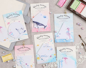 cute sticky notes etsy