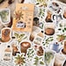 Coffee Stickers Pack, 45 pcs Vintage Cafe Barista Sticker Set, Coffee Lover, Winter Journal Stickers, Coffee Cup, Planner Decoration 