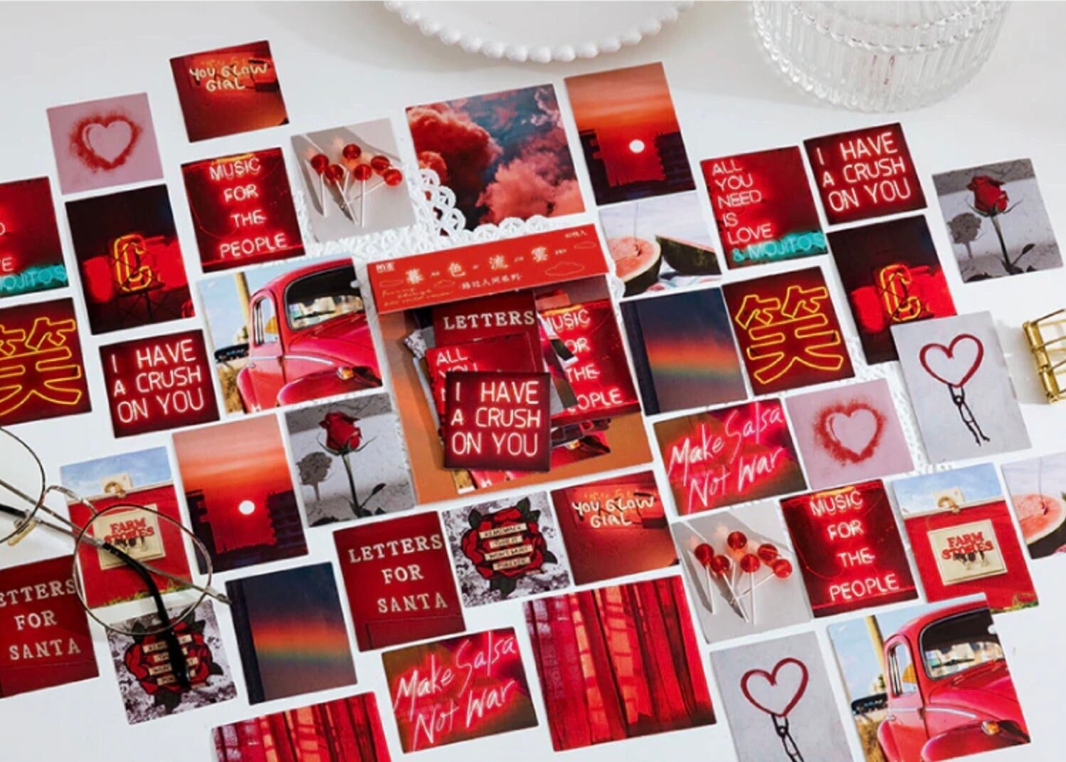 Stamps & Seals Paper Paper & Party Supplies Aesthetic stickers Laptop