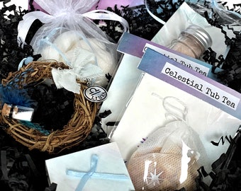 Libra Self Care Gift, Zodiac Spa Kit with Natural Bath Products