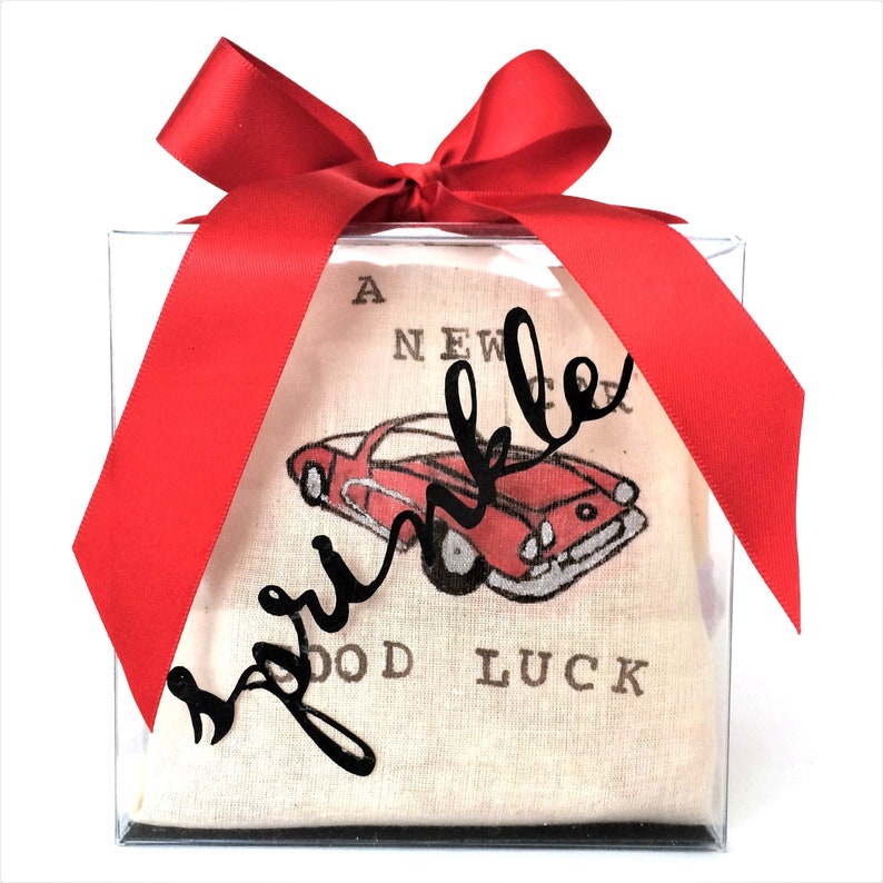 New Car Gifts, Gift for Car Enthusiast, Red Convertible Corvette