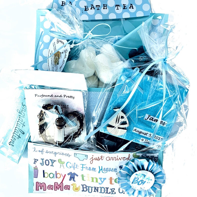 Baby Boy Gift Basket Congratulations Mom Home Baby Etsy