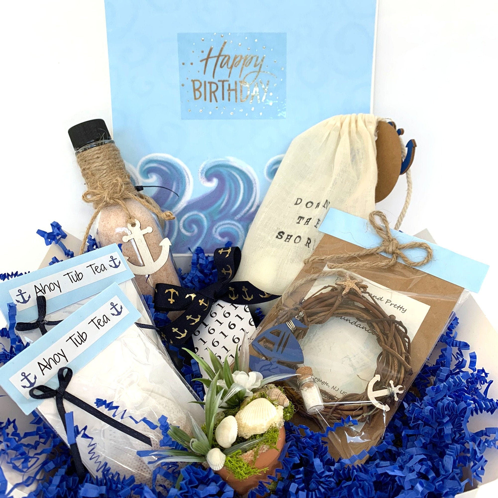 Beach Gifts, at Home Spa Box, Gift for Beach Lover 