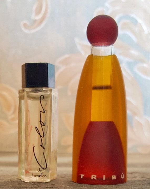 Stimulans spleet Bakken Vintage miniatuur parfum Benetton Set 2 | Etsy