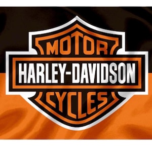 Harley Davidson Motorcycle Enthusiast 3x5 ft Flag/Banner Garage Wall Banner
