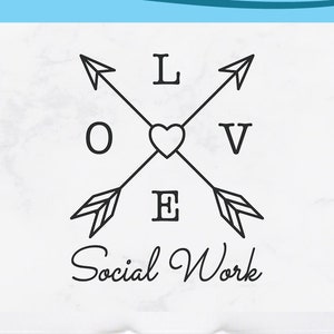 Assistente social svg, serviço social svg, ideia de presente de serviços sociais svg, trabalho social amoroso, formato de coração de assistente social, setas de assistente social svg dxf