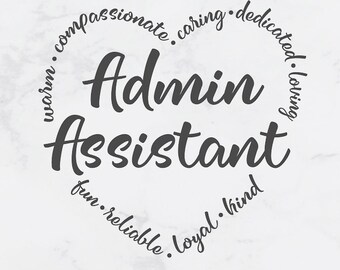 Admin-svg, Admin Assistant-svg, Receptioniste Svg, Secretaresse Svg, Office-assistent, Personeelswaardering, Receptie, Administratief Medewerker