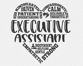 Executive Assistant svg, Admin svg, Receptionist svg, Secretary, executive office, staff appreciation, front desk, administrative assistant