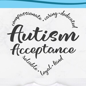 Autisme svg, autisme acceptatie svg, autisme bewustzijn svg, hart svg, autistisch, asperger-syndroom, empathie svg, compassie svg, svg dxf png