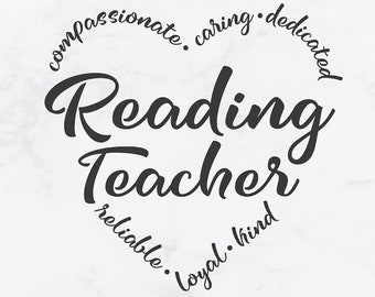 Reading teacher svg, read svg, Title 1 teacher svg, Title One teacher svg, remedial reading svg, appreciation, recovery, svg dxf png