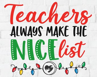 Download Teacher Christmas Svg Etsy PSD Mockup Templates