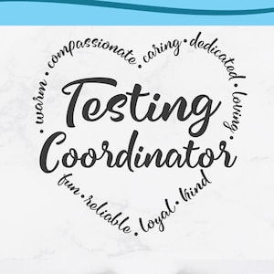 Testkoordinator svg, testdag svg, testdag svg, testsvg, lärarsvg, testkoordinator svg, svg dxf png, Cricut svg, silhuett