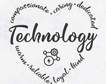 Technology svg, IT tech svg, School it svg, tech team, elementary, high, middle, school technology, educational technology, svg dxf png