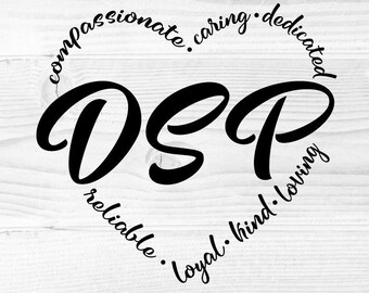 DSP svg, direkter Support professionelles svg, Pflegekraft svg, Patientenfürsorge, Hausgesundheit, geduldige Pflegehelfer, Haushaltshilfe, svg dxf png, Wortkunst
