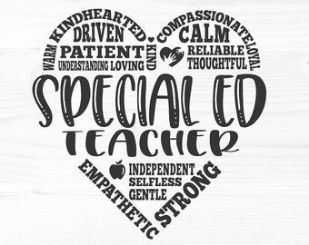 Download Special Education Teacher Svg Etsy