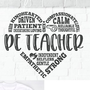 PE Teacher svg, physical education svg, phys ed svg, teacher appreciation, Coach life, gym teacher, gift idea, svg dxf png, subway art