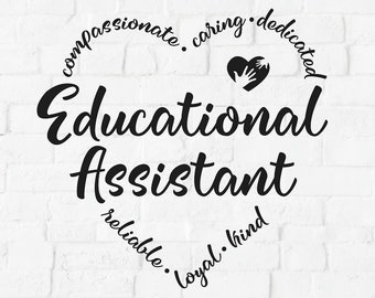 Educational assistant svg, Educational aide svg, teacher aid svg, teachers, education assistant svg, aid svg, ta svg, svg dxf png