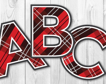 Plaid SVG alphabet font, Letter buffalo, 1st 2nd 3rd 4th 5th, hunter farmer lumberjack baby, gingham hipster boy party dxf woodland flannel