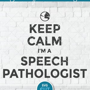 Spraaktaal patholoog svg, spraakpatholoog svg, blijf kalm svg, liefde SLP, spraaktaal pathologie cadeau, spraak svg, pathologie svg