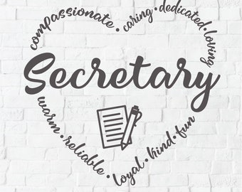 Download School secretary svg | Etsy