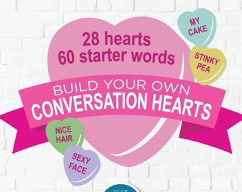 Download Candy Hearts Svg Etsy PSD Mockup Templates