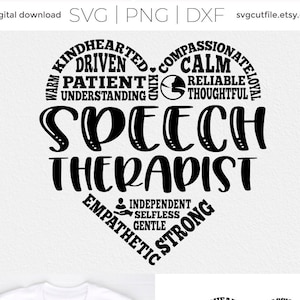 Logopedist svg, logopedie svg, logopedie hart, liefde ST, metro kunst svg, cadeau svg dxf png, cadeau-idee, spraak svg