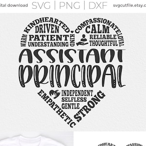 Asystent dyrektora svg, wicedyrektor svg, serce svg, szkoła średnia, prezent svg dxf png, pomysł na prezent dla personelu szkoły średniej, szkoła podstawowa svg