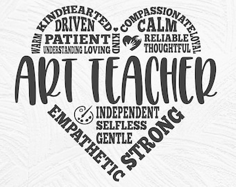 Download Art Teacher Svg Etsy