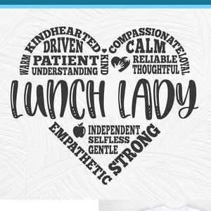 Lunch lady svg, lunchlady svg, cafeteria worker, Lunch team svg, Cafeteria team svg, cafeteria crew, lunchroom, lunch room, subway art heart