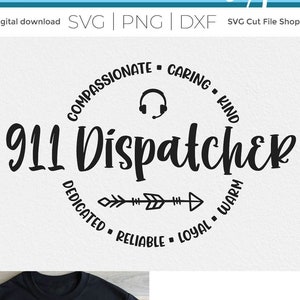 911 dispatcher svg, dispatcher svg, design del dispatcher 911, sottile linea dorata, idea regalo svg dxf png, cerchio rotondo, per uomo o donna