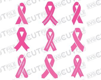 Borstkanker svg, kanker svg, roze lint svg, bewustzijn svg, kanker lint svg, svg dxf png, lint svg, svg genezen, kanker bestrijden svg