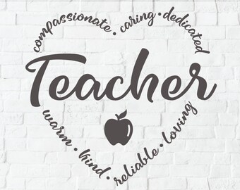 Download Teacher Appreciation Svg Etsy