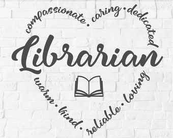 Download Librarian Svg Etsy