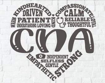 Cna Svg Etsy