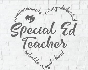 Download Sped Teacher Svg Etsy