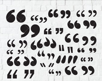 Download Quotation Marks Etsy