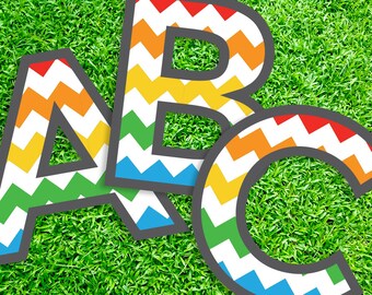 Chevron letters svg, chevron alphabet svg, chevron font svg, chevron dxf png, chevron svg, svg files for cricut, alphabet svg, rainbow svg