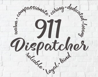 Dispatcher Svg Etsy