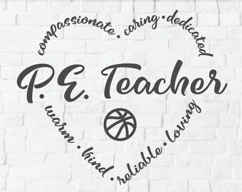 Download Pe Teacher Svg Etsy