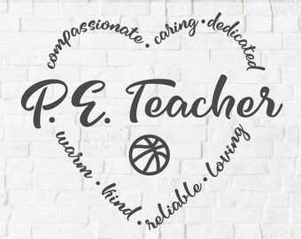 Download Pe Teacher Svg Etsy