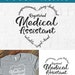 Registered Medical Assistant Svg, RMA Svg, Heart Svg, RMA Life, RMA ...