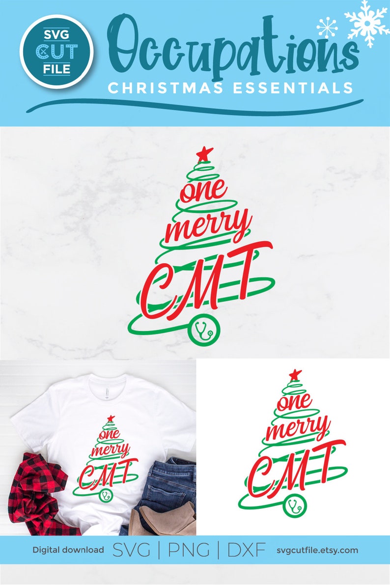 Christmas CMT Svg CMT Christmas Svg Holiday Certified Etsy Hong Kong