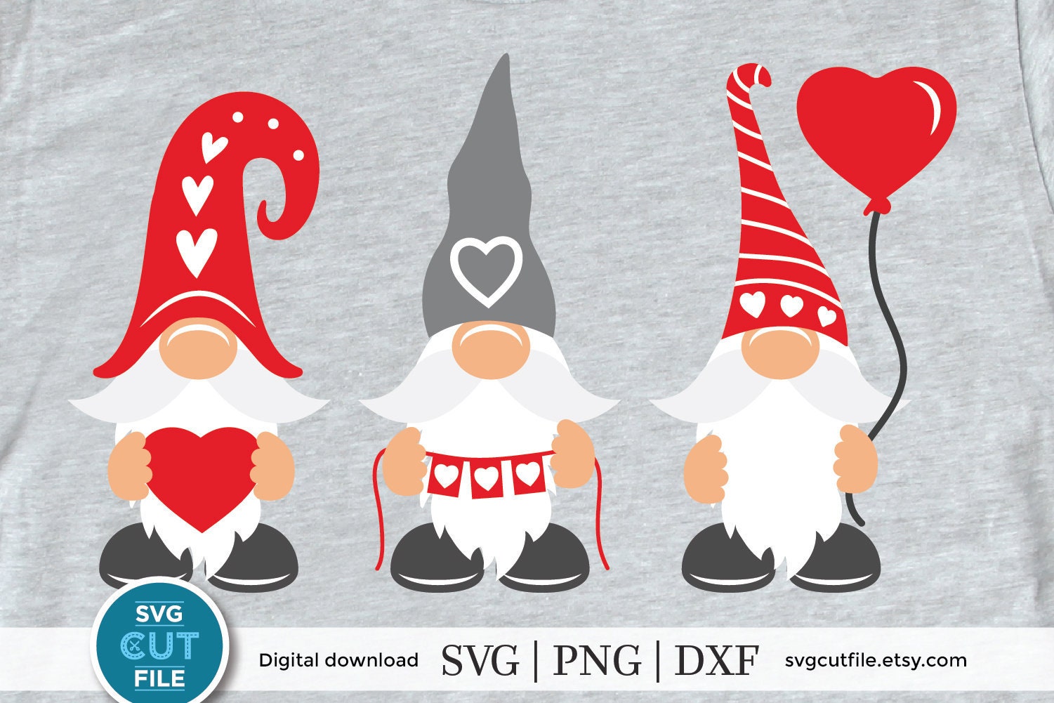 Download Valentine gnome svg valentine gnomes svg Valentine's Day ...