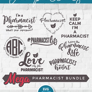 Pharmacist svg, PT svg, pharmacist bundle svg, pharmacy collection pack svg, love being a pharmacist, Pharmacist life, pharmacist gift dxf